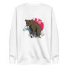 unisex-premium-sweatshirt-white-front-6a19603866e3d.jpg Japanese Bear Sweatshirt