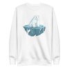Polar Bear Sitting Ice Sweatshirt