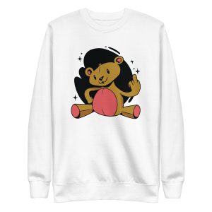 Rude Teddy Bear Sweatshirt