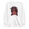 unisex-premium-sweatshirt-white-front-6a196d5d887a2.jpg Angry Bear Shooting Sweatshirt