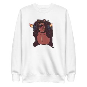 Angry Bear Shooting Sweatshirt