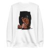unisex-premium-sweatshirt-white-front-6a196da565b53.jpg Dark Teddy Bear Sweatshirt