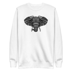 African Elephant Mandala Sweatshirt