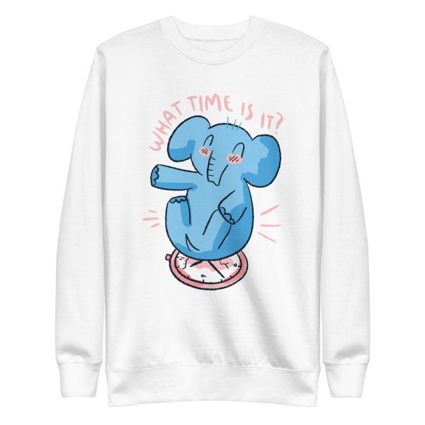 Elephant Clock Sweatshirt