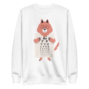 Wolf Eye Chart Sweatshirt