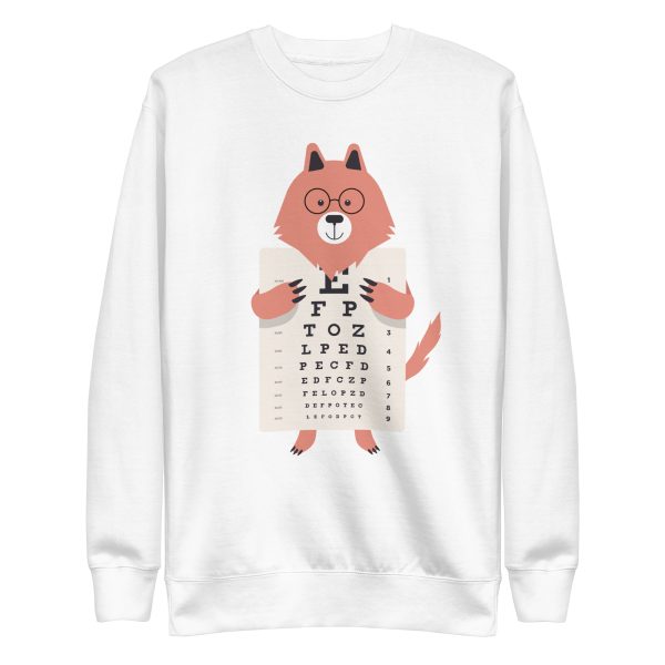 Wolf Eye Chart Sweatshirt