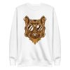 unisex-premium-sweatshirt-white-front-6a198d34b9c55.jpg Steampunk Wolf Sweatshirt