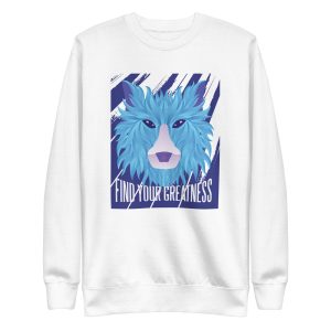 Polygonal Gradient Wolf Sweatshirt