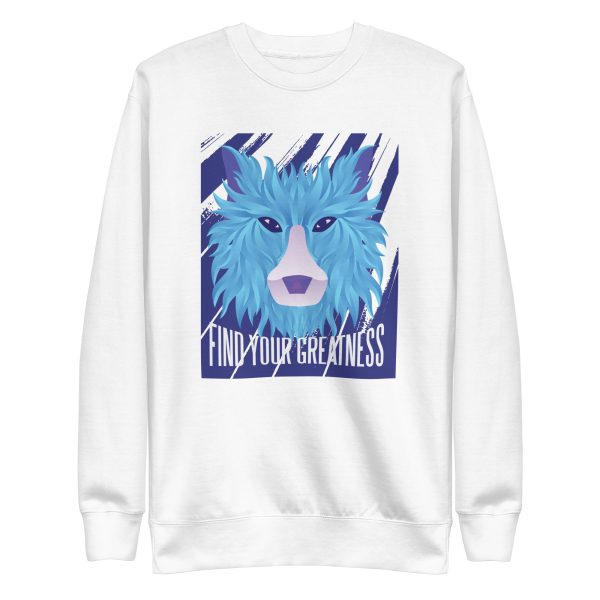 Polygonal Gradient Wolf Sweatshirt