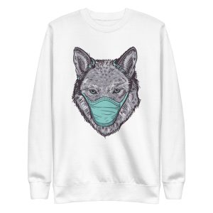 Wolf Face Mask Sweatshirt