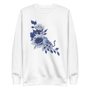 Blue Leopard Sweatshirt