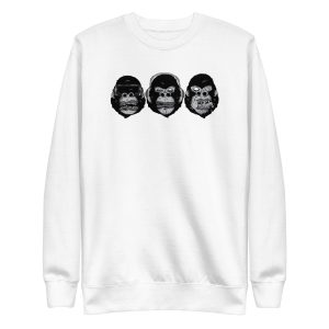 Gorilla Heads Sweatshirt