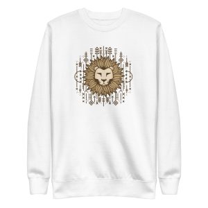 Lion Illustration Sweatshirt