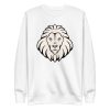 unisex-premium-sweatshirt-white-front-6a1b01a9cf99f.jpg Lion Leo Sweatshirt