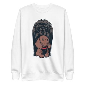 Dog Lion Shadow Sweatshirt