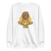 Rasta Lion Meditating Sweatshirt