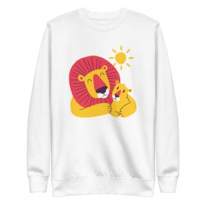 Lion Dad Son Sweatshirt
