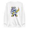 unisex-premium-sweatshirt-white-front-6a1bc5b33e635.jpg Bear Flamethrower Sweatshirt