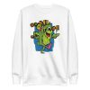 unisex-premium-sweatshirt-white-front-6a1bc84d04595.jpg Cursing Zombie Teddy Bear Sweatshirt