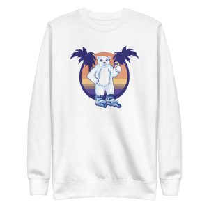 Roller Skating Bear Sweatshirt