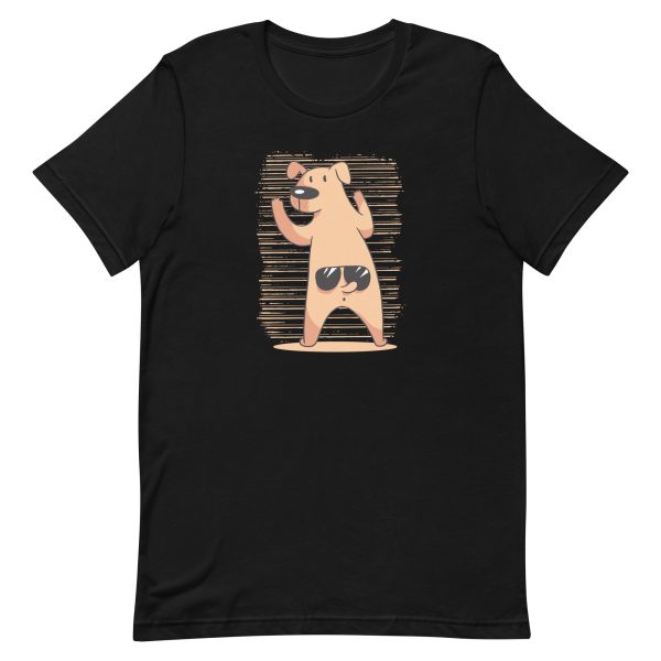Funny Dog Tail Sunglasses T-Shirt