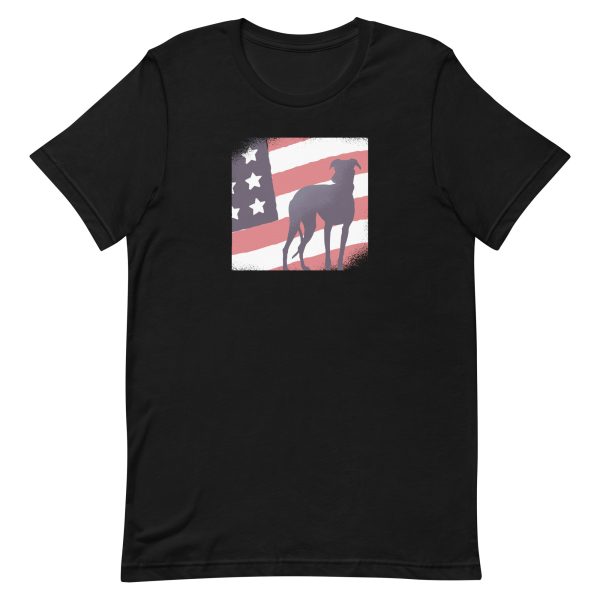 Dog American Flag T-Shirt