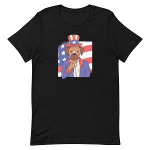 Boxer Dog Uncle Sam T-Shirt