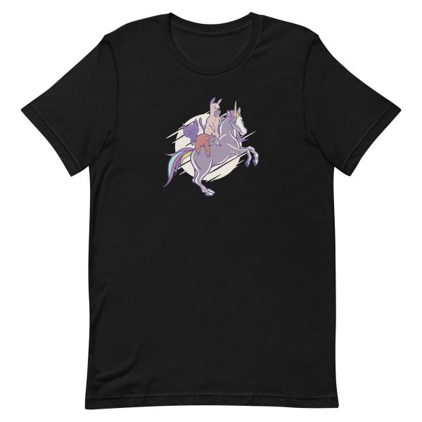 unisex-staple-t-shirt-black-front-6a16d3a5a75f2.jpg Cute Animals T-Shirt