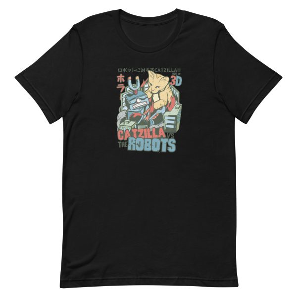 Catzilla vs Robots T-Shirt