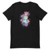 unisex-staple-t-shirt-black-front-6a16d97ab668c.jpg Neko Girl Colourful T-Shirt