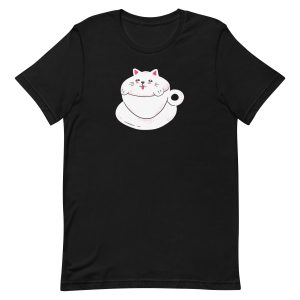 Cute Cat Coffee T-Shirt