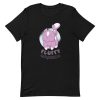 unisex-staple-t-shirt-black-front-6a16fc23a525a.jpg Fluffy Cat T-Shirt