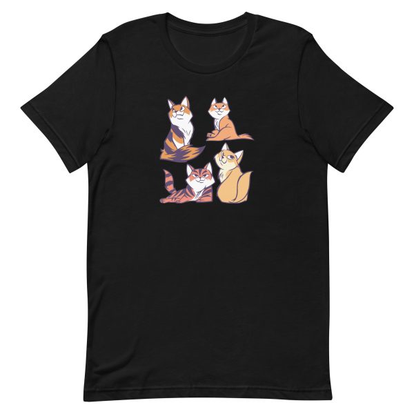 Cat Siblings Cartoon T-Shirt