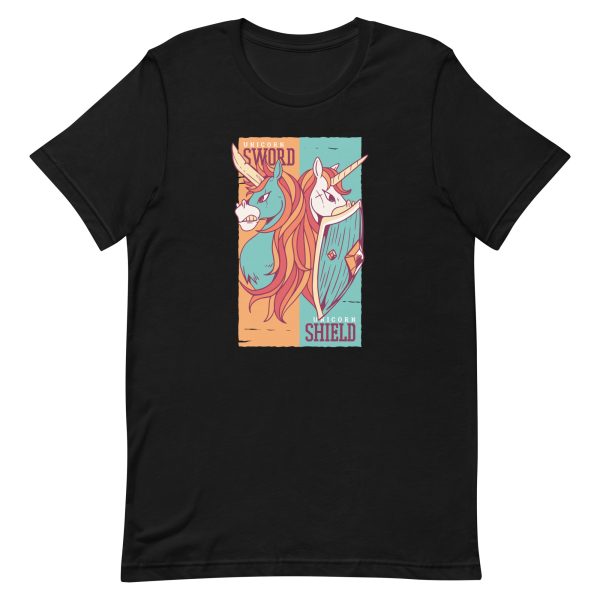Unicorns Sword and Shield T-Shirt