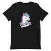 unisex-staple-t-shirt-black-front-6a17dd12784e6.jpg Fantasy Unicorn T-Shirt