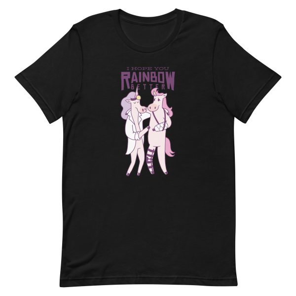unisex-staple-t-shirt-black-front-6a17fcb925c18.jpg Unicorn Doctor T-Shirt