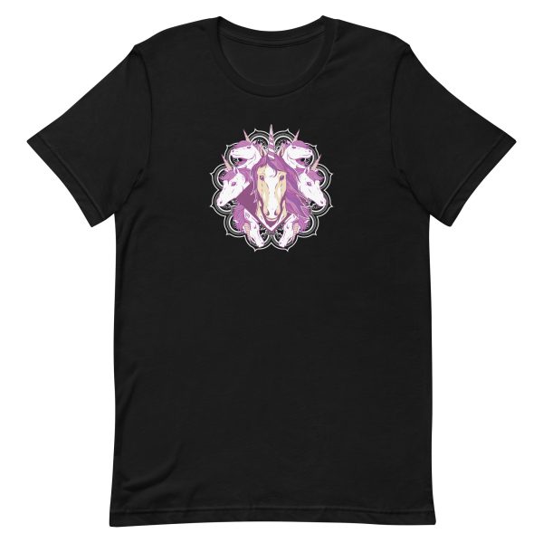 unisex-staple-t-shirt-black-front-6a17fd1672c48.jpg Unicorn Mandala T-Shirt
