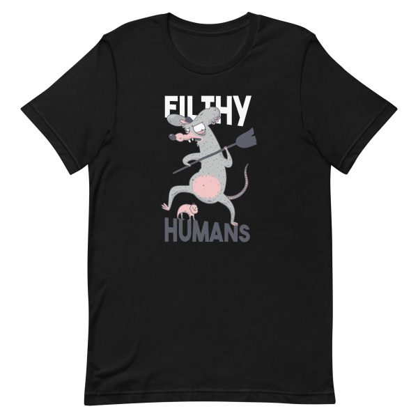 unisex-staple-t-shirt-black-front-6a181eb1103ba.jpg Filthy Humans T-Shirt