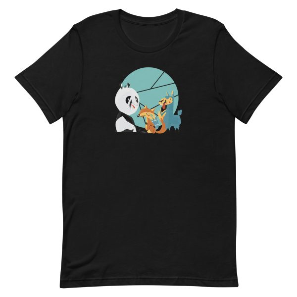 unisex-staple-t-shirt-black-front-6a184afde5455.jpg Animals Friends T-Shirt
