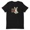 unisex-staple-t-shirt-black-front-6a18f6becdbac.jpg Chocolate Egg Inspector T-Shirt