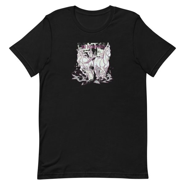 unisex-staple-t-shirt-black-front-6a18fc98a4d2a.jpg Running Horses T-Shirt