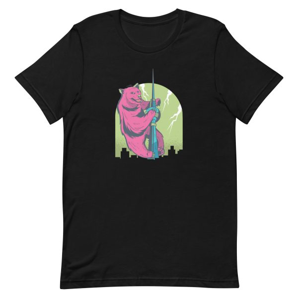 unisex-staple-t-shirt-black-front-6a19646bc2b2b.jpg Bear Tower T-Shirt