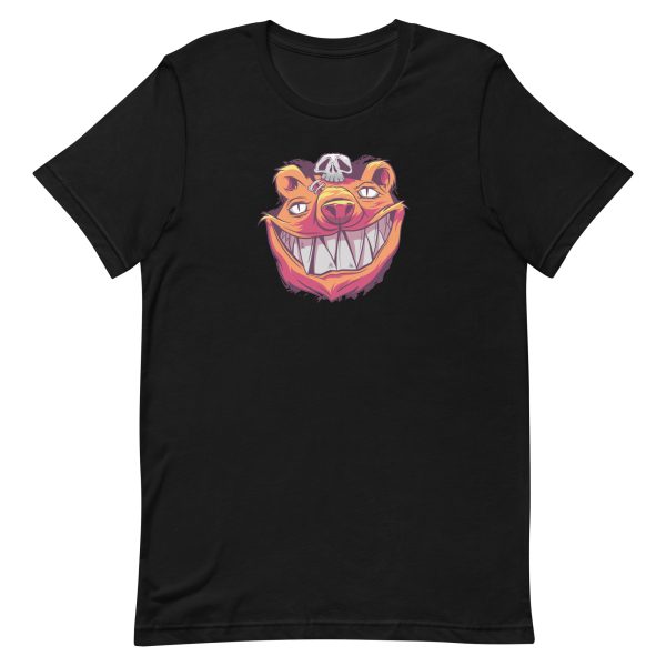 unisex-staple-t-shirt-black-front-6a196951f0c0c.jpg Scary Bear T-Shirt