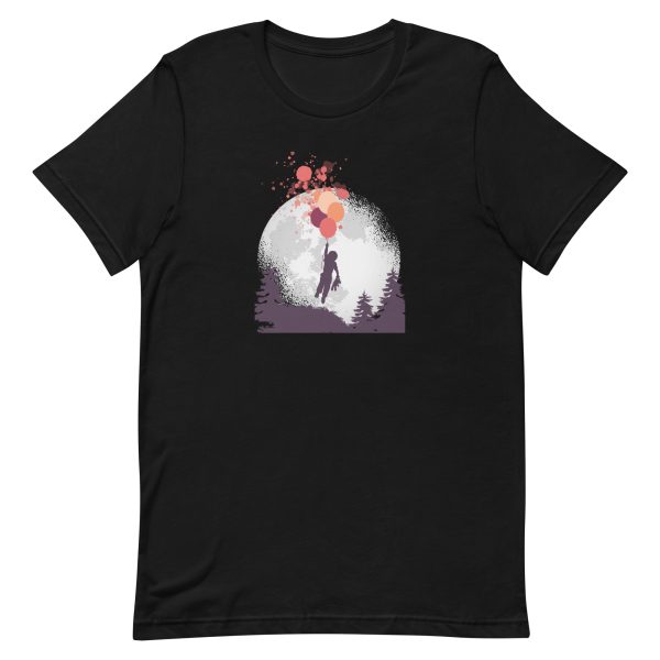 Boy and Teddy Bear Floating T-Shirt