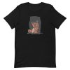 unisex-staple-t-shirt-black-front-6a196d91ed0c0.jpg Dark Teddy Bear T-Shirt