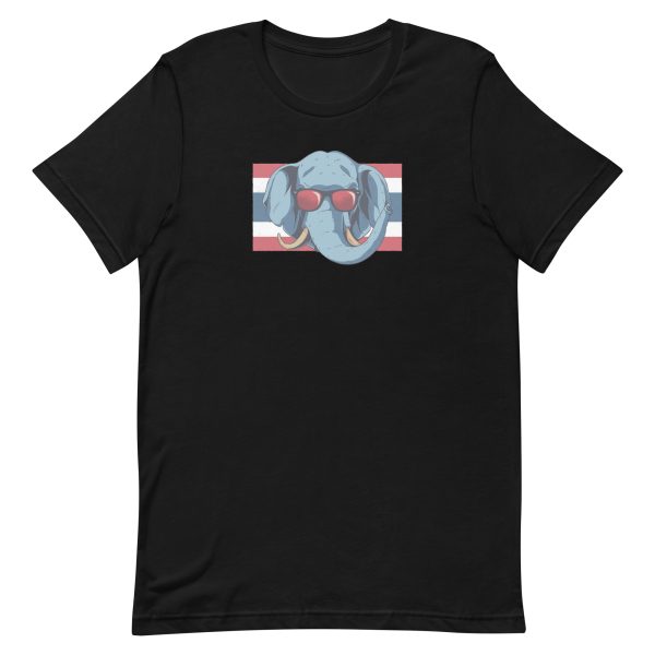 unisex-staple-t-shirt-black-front-6a19821c2e801.jpg Thailand Elephant T-Shirt