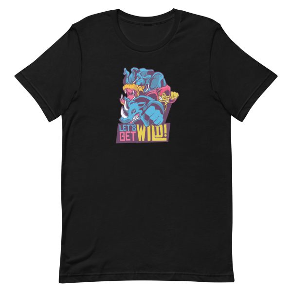 unisex-staple-t-shirt-black-front-6a1982a152b61.jpg Wild Animals T-Shirt