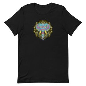 Colorful Mandala Elephant T-Shirt