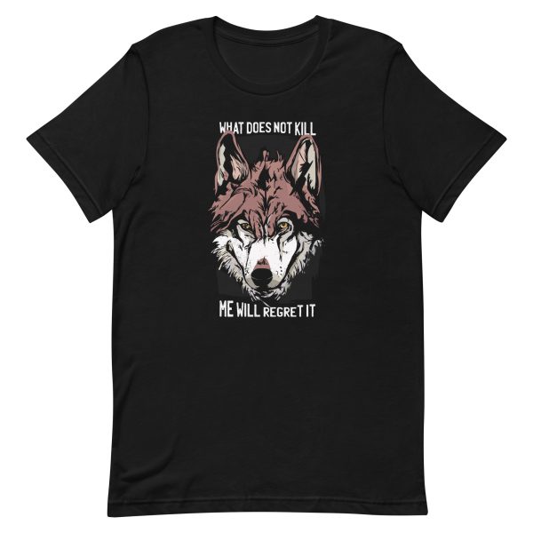 unisex-staple-t-shirt-black-front-6a198928ab885.jpg Wolf Quote T-Shirt