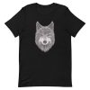 unisex-staple-t-shirt-black-front-6a19898ab744e.jpg Wolf Head T-Shirt